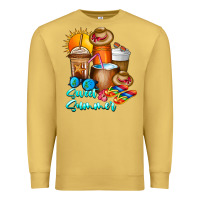 Antique Gold Sweet Summer Premium Sweatshirt - CowhideDigitalArt