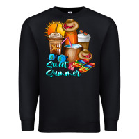 Black Sweet Summer Premium Sweatshirt - CowhideDigitalArt