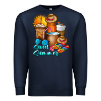 Navy Sweet Summer Premium Sweatshirt - CowhideDigitalArt