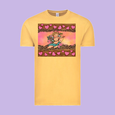 Cupid Valentine's Day Vintage Tee Designed By Ranaportraitstore