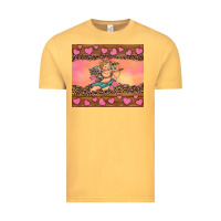 Vintage Mustard cupid valentine's day Vintage Tee - RanaPortraitStore