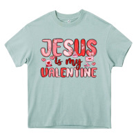 Arona jesus is my valentine Heavy Core Tee - MaliasSmallBusiness