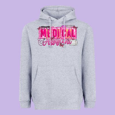 Valentine Medical Assistant Heavyweight Hoodie Designed By Cowhidedigitalart