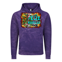 Cloud Purple feliz navidad Vintage Hoodie - RanaPortraitStore