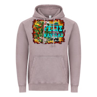 Vintage Zinc feliz navidad Vintage Hoodie - RanaPortraitStore
