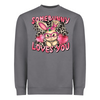 Storm Somebunny loves you Easter Day Heavyweight Sweatshirt - CowGirlArtShop