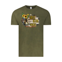 Vintage Olive life is better in boots Vintage Tee - Bettercallsaul