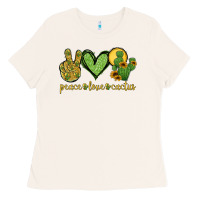 Bone peace love cactus Ladies Tee - Jasminsmagicworld