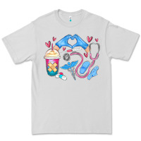 Dove Grey nurse life Premium Tee - MaliasSmallBusiness