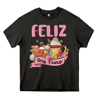 Asphalt mexican new year Heavy Core Tee - MaliasSmallBusiness