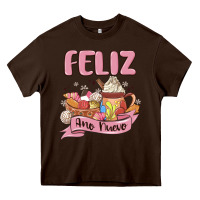 Chocolate Brown mexican new year Heavy Core Tee - MaliasSmallBusiness