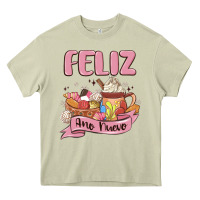 Mossy mexican new year Heavy Core Tee - MaliasSmallBusiness