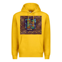Lemon Leopard mama Premium Hoodie - FaDigitalArtStudio