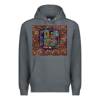 Rock Leopard mama Premium Hoodie - FaDigitalArtStudio