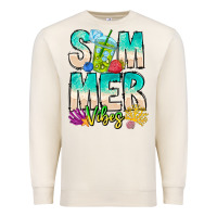 Sandshell Summer Vibes Premium Sweatshirt - CowhideDigitalArt