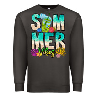 Smoke Summer Vibes Premium Sweatshirt - CowhideDigitalArt