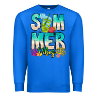 True Royal Summer Vibes Premium Sweatshirt - CowhideDigitalArt