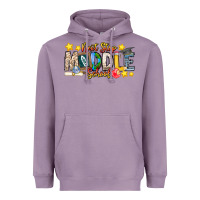 Lavender Next Stop Middle School Heavyweight Hoodie - CowhideDigitalArt