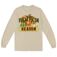 Mushroom Pumpkin season Long Sleeve Tee - NancyCooperArtShop