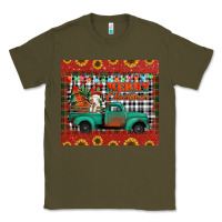 Army Green merry christmas farm truck tumbler Classic Tee - Jasminsmagicworld