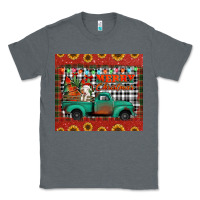 Charcoal Heather merry christmas farm truck tumbler Classic Tee - Jasminsmagicworld
