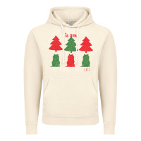 Vintage Artic All Want For Christmas is You Just Kidding I Want Cats Vintage Hoodie - Bettercallsaul