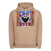 Pigment Burro best dad ever american flag Urban Hoodie - Artiststas