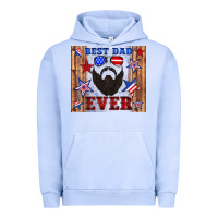 Pigment Grape Ice best dad ever american flag Urban Hoodie - Artiststas
