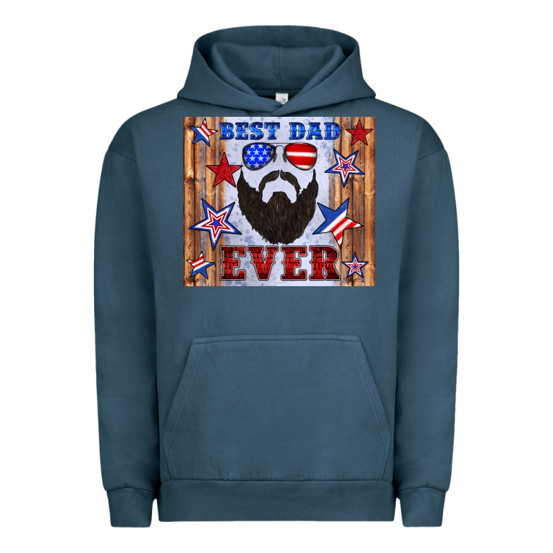 Best Dad Ever American Flag Urban Hoodie by Artiststas | Teevron
