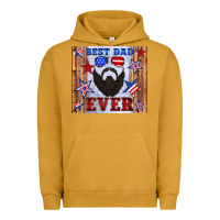 Pigment Peanut Butter best dad ever american flag Urban Hoodie - Artiststas
