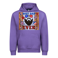 Tulip best dad ever american flag Urban Hoodie - Artiststas