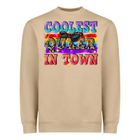 Mushroom Coolest queer in town Heavyweight Sweatshirt - CowGirlArtShop