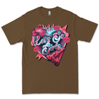 Cacao lets go girls pink Premium Tee - NancyCooperArtShop