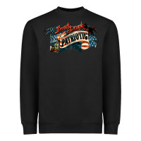 Black I'm not drunk I'm patriotic 4th of july Heavyweight Sweatshirt - HowdyJamesFarm