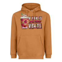 Meerkat V For is Valentine Venti Heavyweight Hoodie - CowhideDigitalArt
