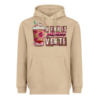 Mushroom V For is Valentine Venti Heavyweight Hoodie - CowhideDigitalArt