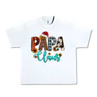 White papa claus Urban Heavy Tee - JahusDesignShop