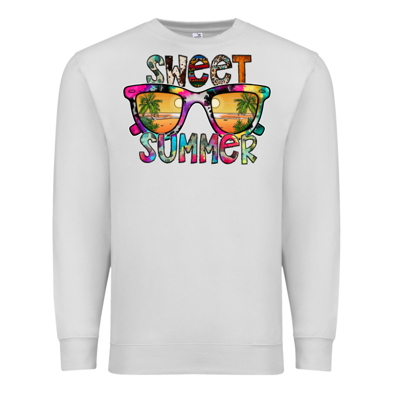 Sweet Summer Premium Sweatshirt by CowhideDigitalArt | Teevron