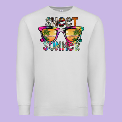 Sweet Summer Premium Sweatshirt Designed By Cowhidedigitalart