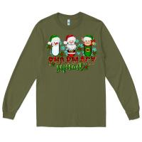 Army Green pharmacy squad Long Sleeve Tee - texasbilliewilder