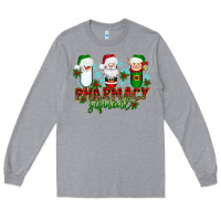 Heather Grey pharmacy squad Long Sleeve Tee - texasbilliewilder