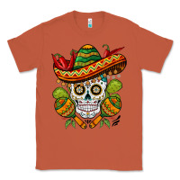 Copper sombrero skull Classic Tee - BarkalooDesign