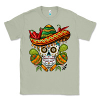 Matcha sombrero skull Classic Tee - BarkalooDesign