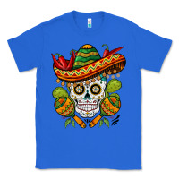 True Royal sombrero skull Classic Tee - BarkalooDesign