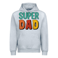 Heather Grey super dad Urban Hoodie - Artiststas