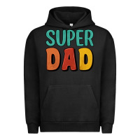 Pigment Black super dad Urban Hoodie - Artiststas