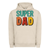 Pigment French Oak super dad Urban Hoodie - Artiststas