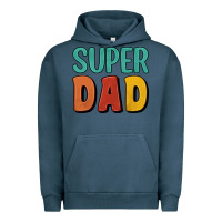 Pigment Midnight Navy super dad Urban Hoodie - Artiststas