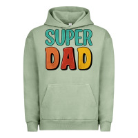 Pigment Oil Green super dad Urban Hoodie - Artiststas