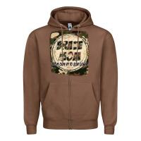 Chestnut Brave mom from son up to son down Mother's Day Zipper Hoodie - FaDigitalArtStudio